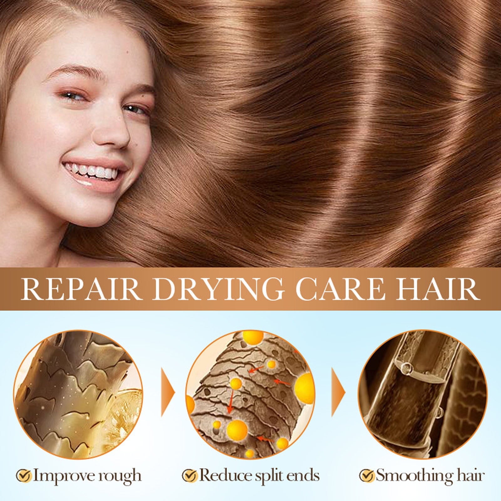 Black Castor Oil Nourishing Repairing Conditioner Improves Frizz Conditioner Multi-active Nutriton for Damaged Hair 500ml