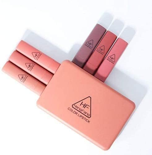 HengFang Color Lipsticks - 6 Pcs Set Nude Colors