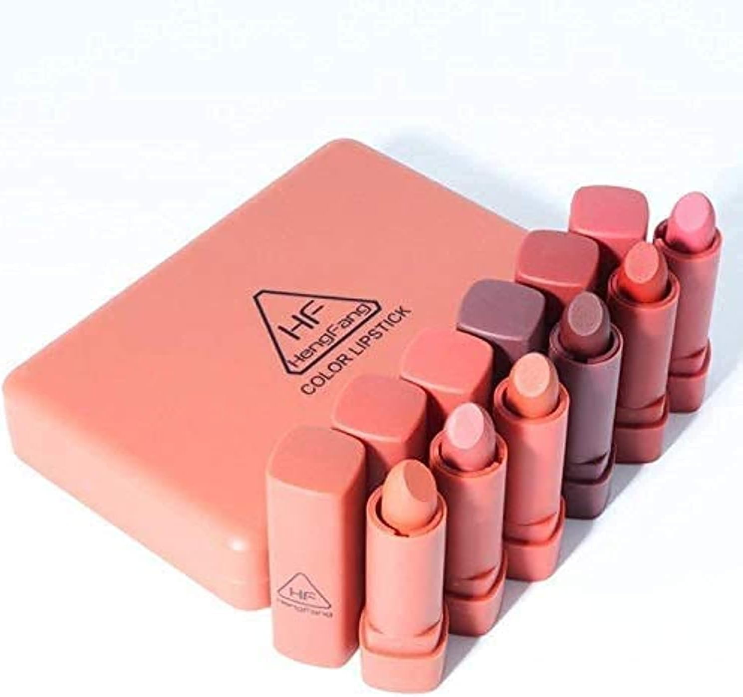 HengFang Color Lipsticks - 6 Pcs Set Nude Colors