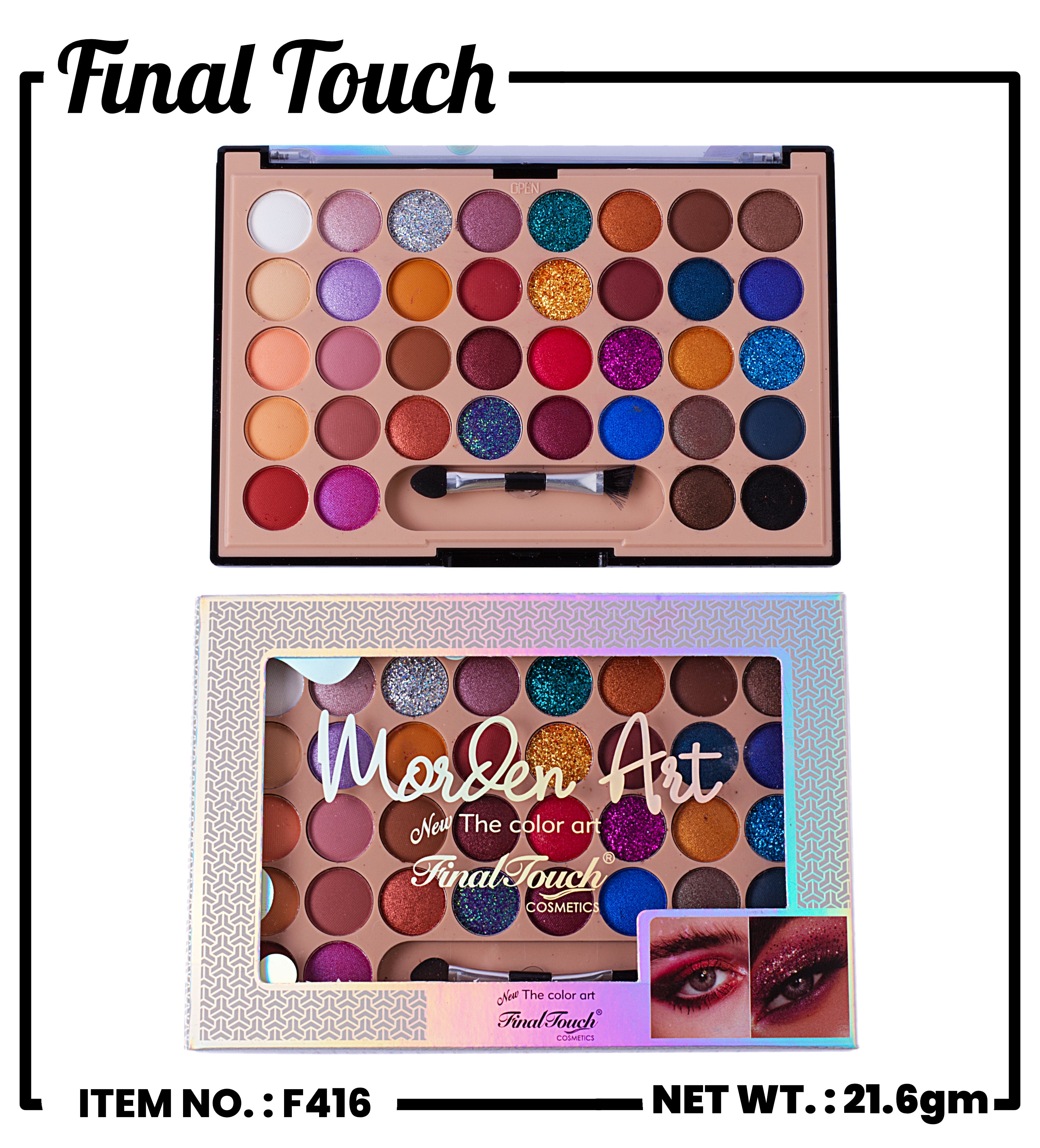 Final Touch Modern Eyeshade Kit