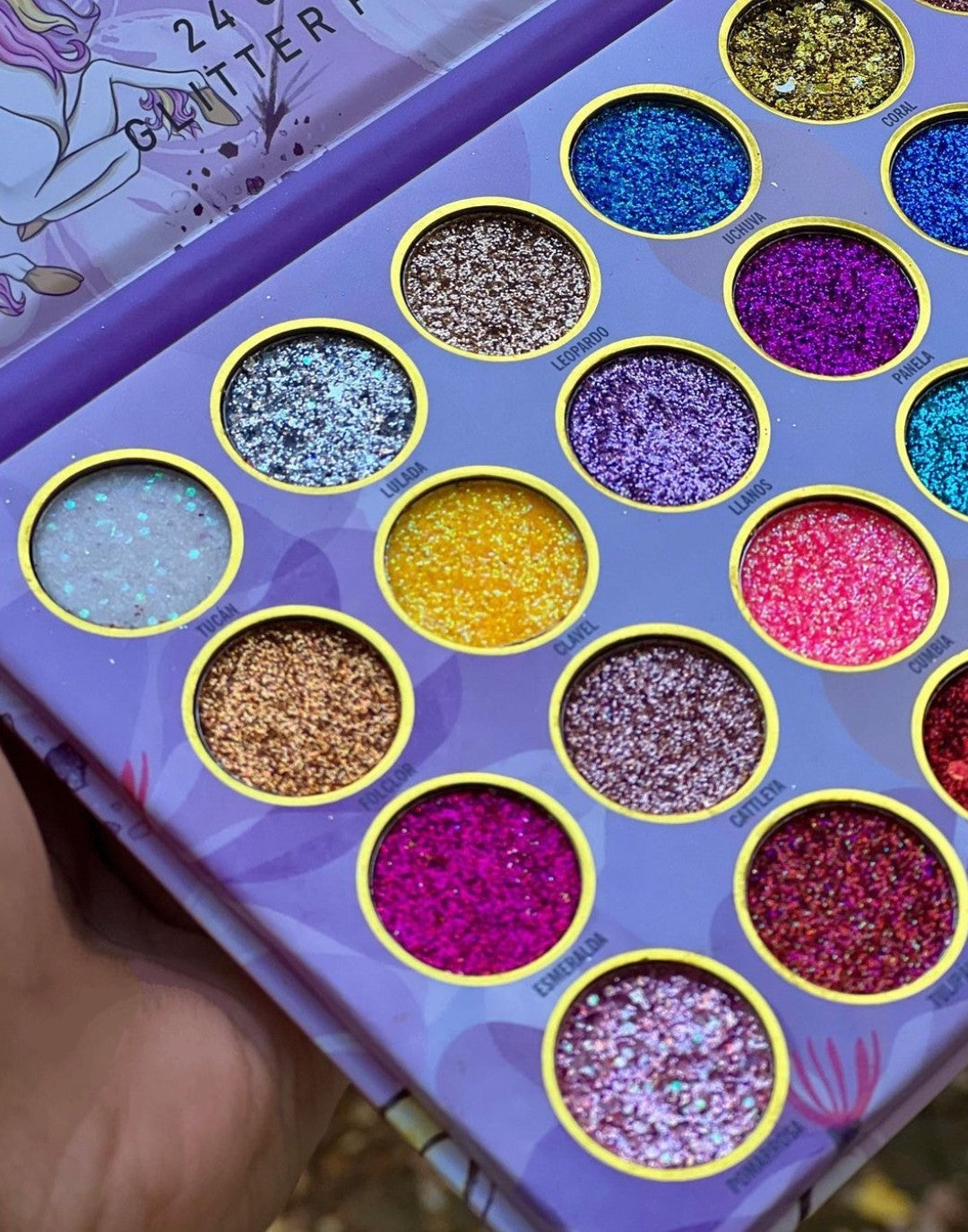 Mocallure Glitter Palette 24 Colors