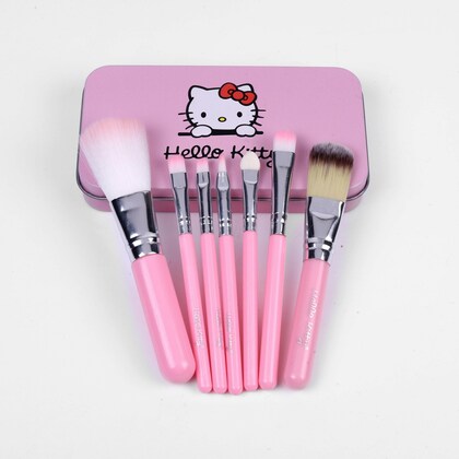 Hello kitty makeup brushes 7 pcs
