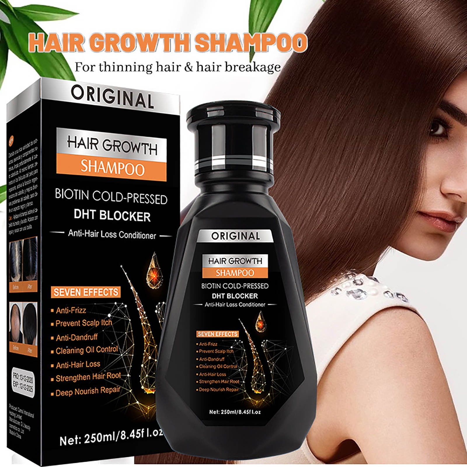 BIOTIN Cold Pressed Original Anti Hair Loss Hair Growth Shampoo