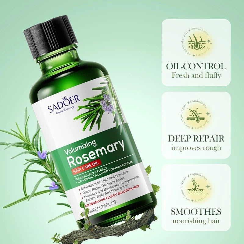 Sadoer Rosemary Nourishing and Smooth Hair Care Essential Oil 50ml