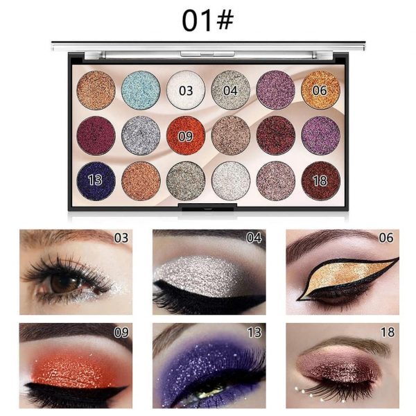 Miss Rose 18 colors glitter