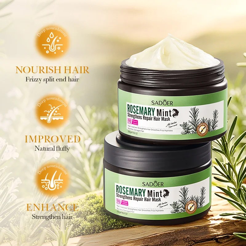 SADOER Mint Rosemary Strong Repair Hair Mask