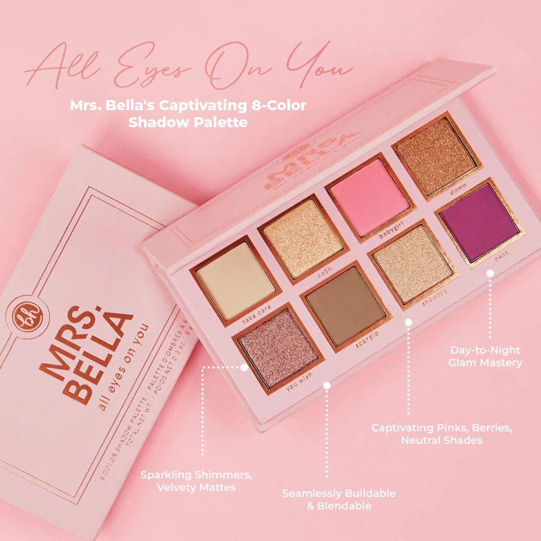 Mrs Bella eyeshadow palette