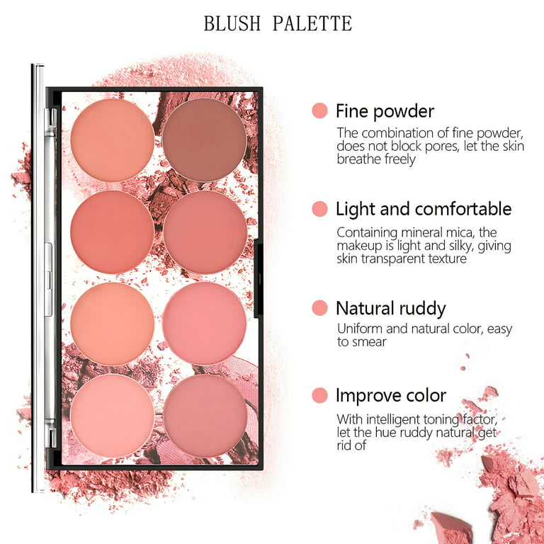 Msyaho blush on pallet 8 in 1